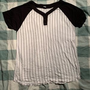 Baseball Striped Tee